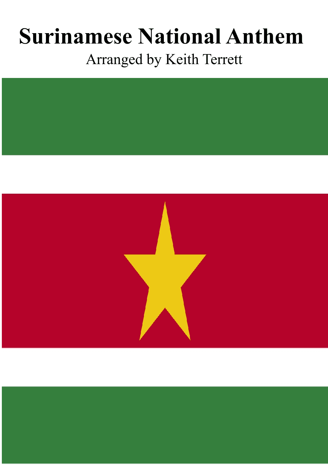 Surinamese National Anthem for Brass Quintet (arr. Keith Terrett)