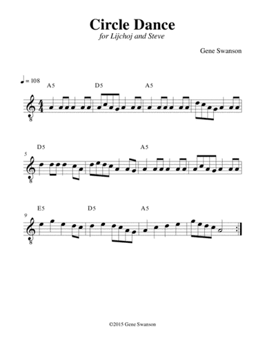 Circle Dance - Play Along!