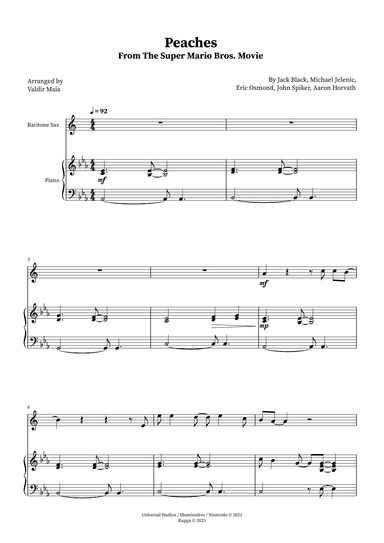 Peaches (arr. Valdir Maia)