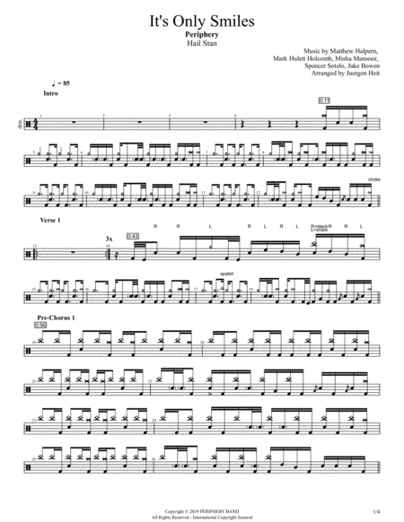 It's Only Smiles (arr. Juergen Heit)