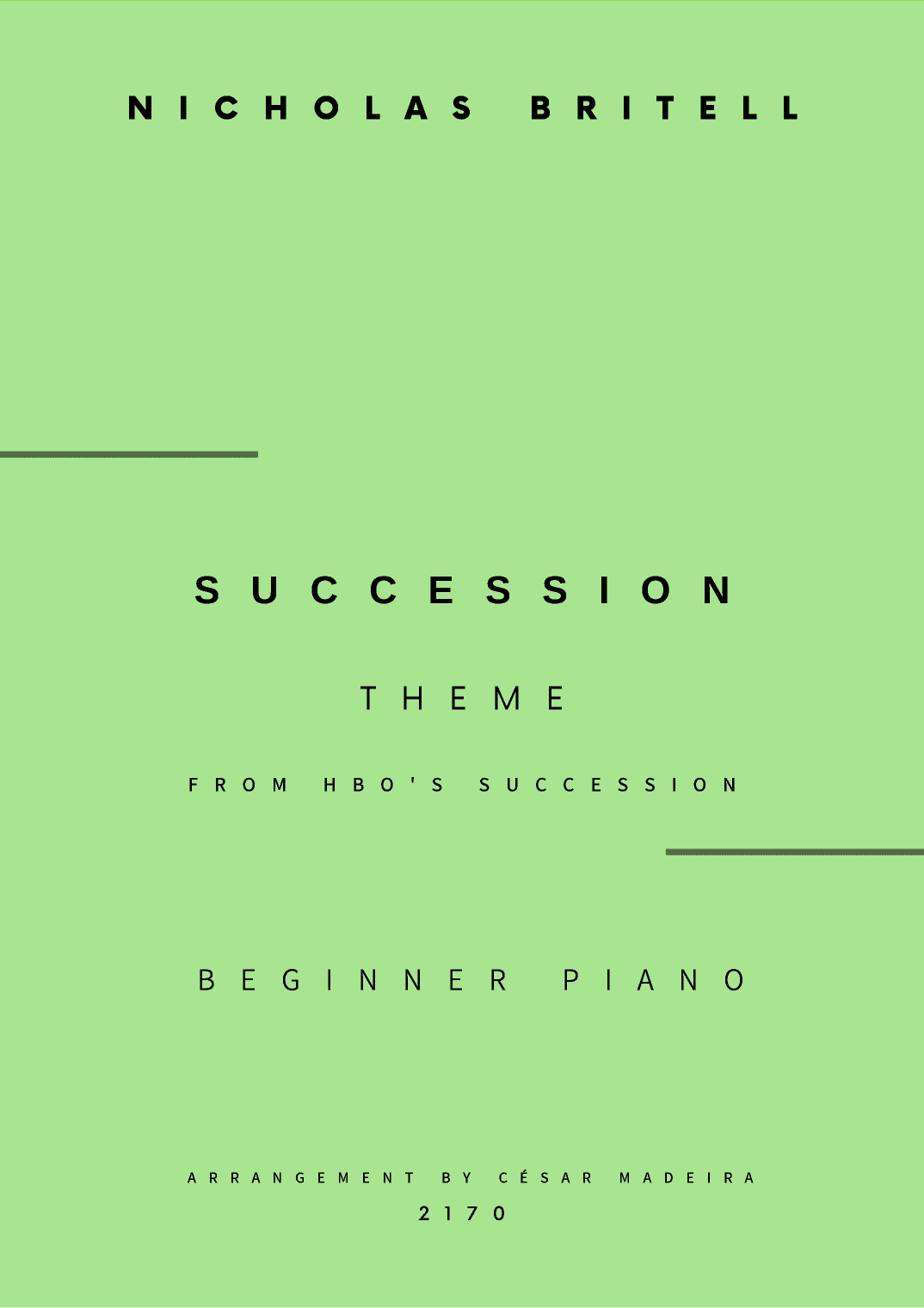 Succession Theme (arr. César Madeira)