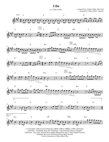 I Do (arr. Marco Polo C. Ignacio)