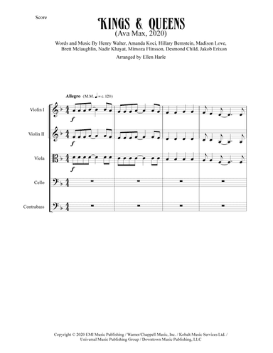 Kings & Queens (arr. Ellen Harle)