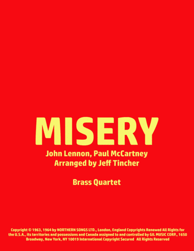Misery (arr. Jeff Tincher)