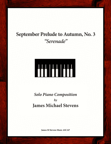September Prelude to Autumn, No. 3 "Serenade"