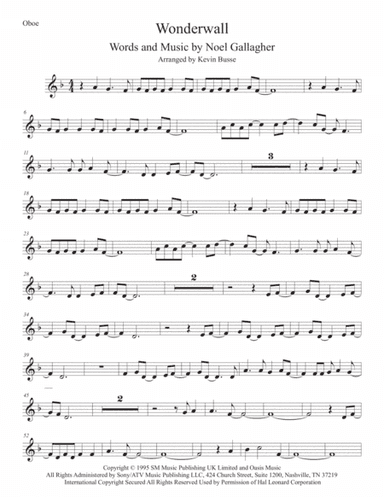 Wonderwall (arr. Kevin Busse)