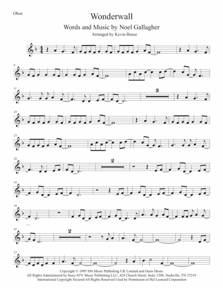 Wonderwall (arr. Kevin Busse)