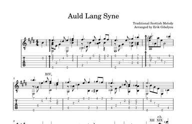 Auld Lang Syne (arr. Erik Gibelyou)