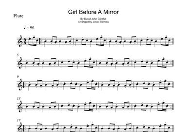 Girl Before A Mirror (arr. Josiel Oliveira)