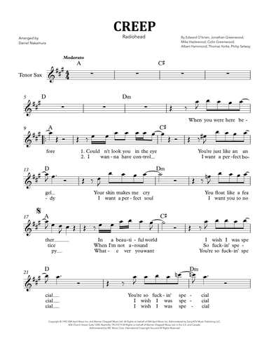 Creep (arr. Daniel Nakamura)