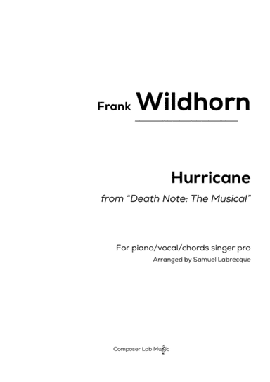Hurricane (arr. Composer Lab Music)