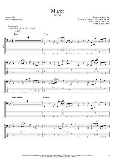 Mirror (arr. Gavin Jackson Music)