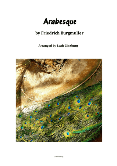 "Arabesque" by Friedrich Burgmuller (arr. Leah Ginzburg)