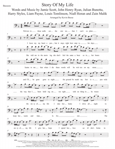 Story Of My Life (arr. Kevin Busse)
