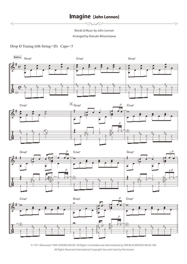 Imagine (arr. Daisuke Minamizawa)