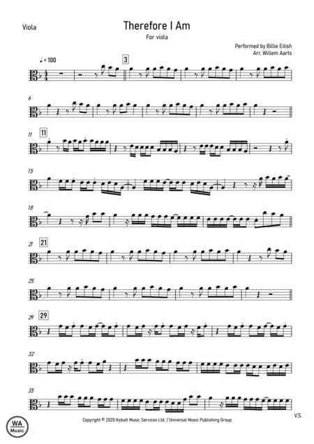 Therefore I Am (arr. Willem Aarts)