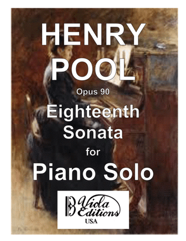 Eighteenth Sonata for Piano Solo in A-la