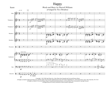 Happy (arr. Nico Mendoza)