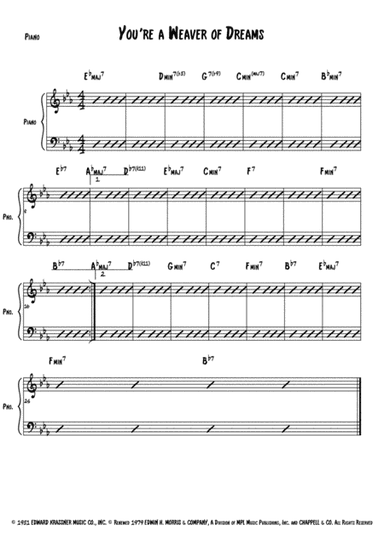 A Weaver Of Dreams (arr. Anderson Quevedo)