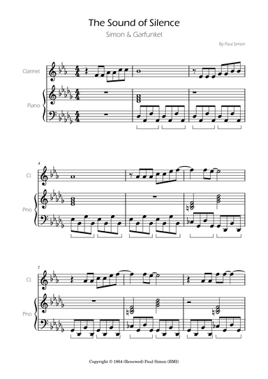 The Sound Of Silence (arr. Ygor Nunes)