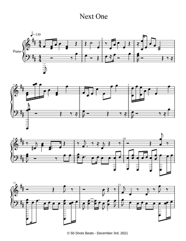 Next One (arr. Brandon Edward Pugh)