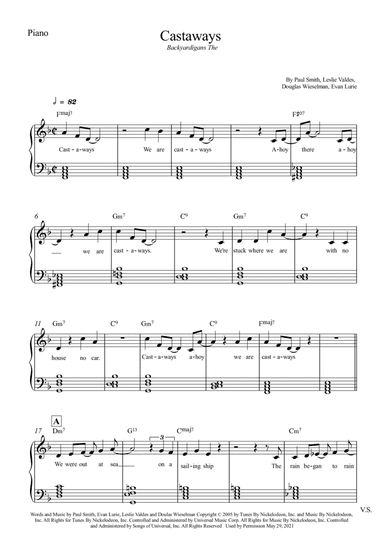 Castaways (arr. Wesley S. SIlva)