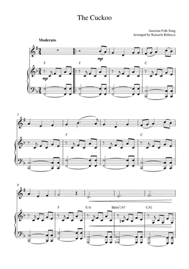 The Cuckoo (arr. Kaiserin Rebecca)