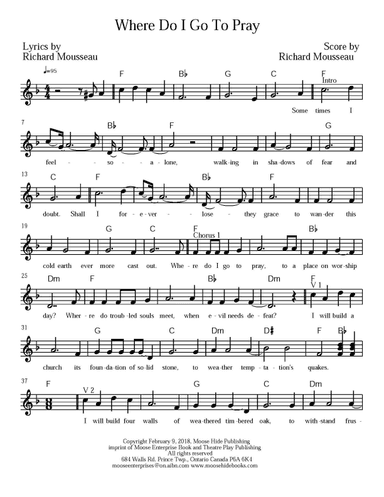 Where Do I Go To Pray