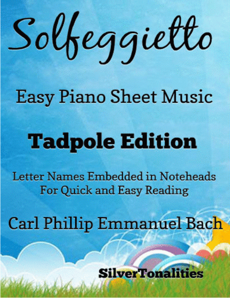 Solfeggietto Easy Piano Sheet Music 2nd Edition (arr. SilverTonalities)