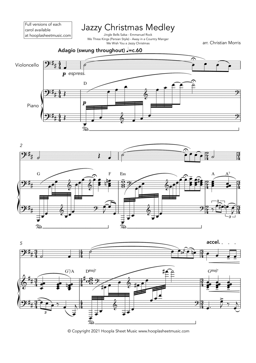 Jazzy Christmas Medley (arr. Christian Morris)