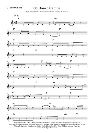 Jazz 'n' Samba (so Danco Samba) (arr. Fabio Eduardo de Oliveira)