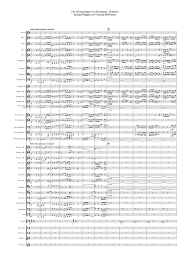 The Mastersingers Overture, Richard Wagner arr. Tim Wheeler (arr. Timothy R Wheeler(Tim Wheeler))
