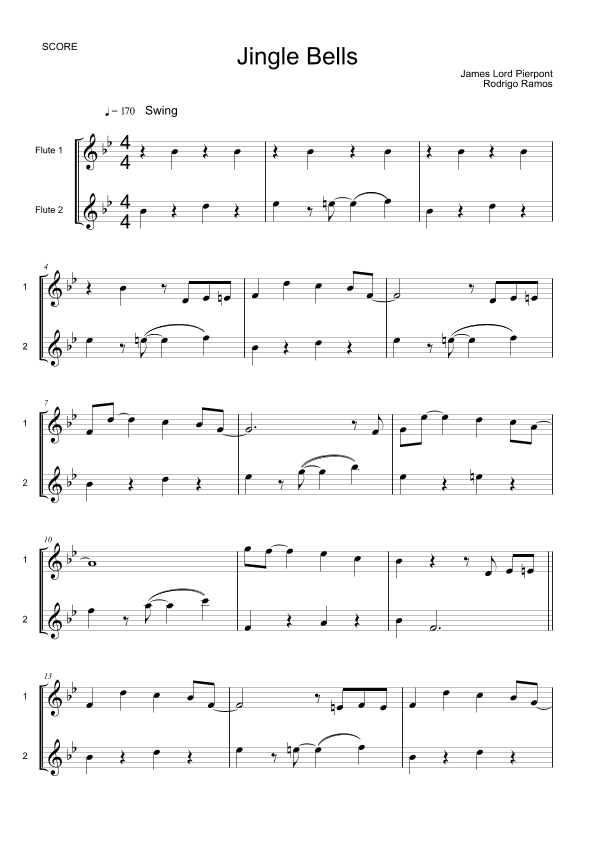 Jingle Bells (arr. Rodrigo Ramos)