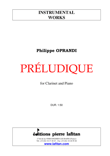 PRÉLUDIQUE