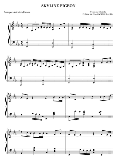 Skyline Pigeon (arr. Antonieta Ramos Valverde)