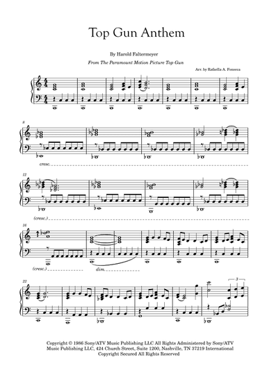 Top Gun Anthem (arr. Rafaella A. Fonseca)