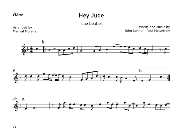 Hey Jude (arr. Marival Moreira)