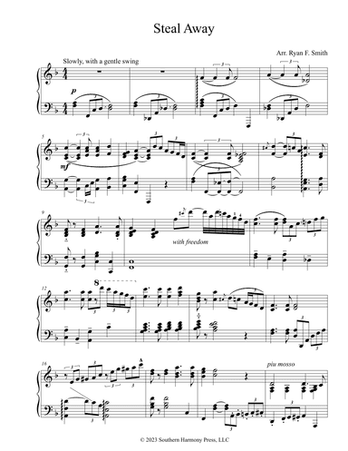 Steal Away (arr. Ryan F. Smith)
