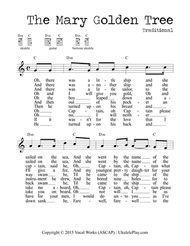 The Mary Golden Tree (arr. M. Ryan Taylor)