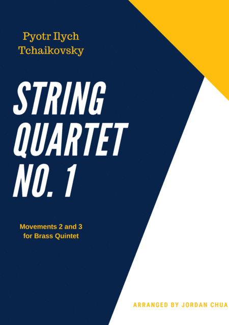 String Quartet No. 1, Mvt 2 and 3 (arr. Jordan Chua)