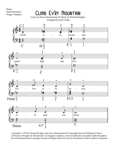 Climb Ev'ry Mountain (arr. Scott Camp)