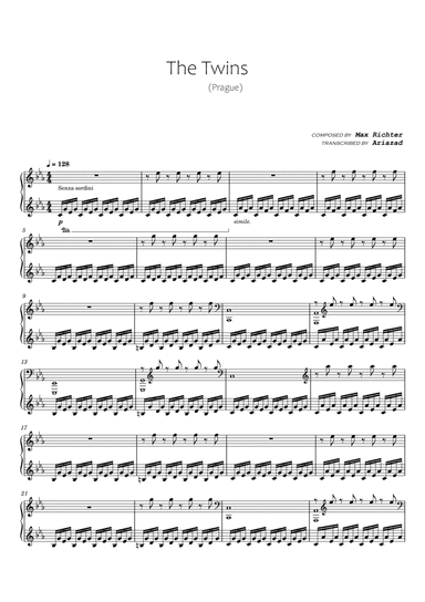 The Twins (prague) (arr. Ariazad)