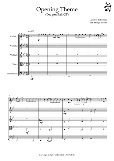 Dragon Ball Gt (arr. Thiago Joseph)