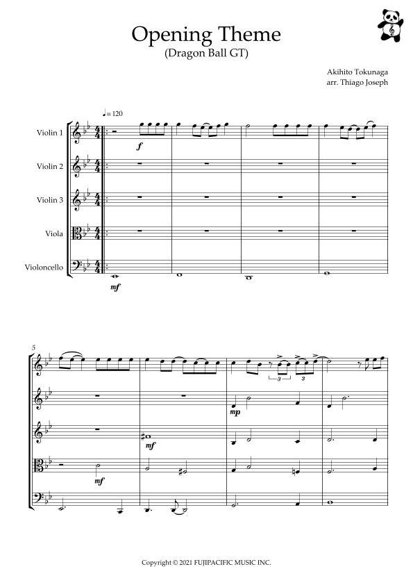 Dragon Ball Gt (arr. Thiago Joseph)