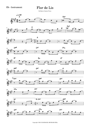 Flor De Lis (arr. Fabio Eduardo de Oliveira)