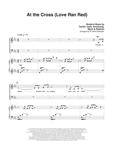 At The Cross (love Ran Red) (arr. R. Kevin Boesiger)