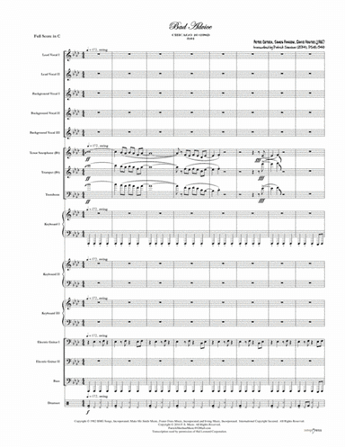 Bad Advice (arr. Patrick Sheehan)