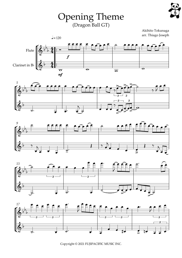 Dragon Ball Gt (arr. Thiago Joseph)