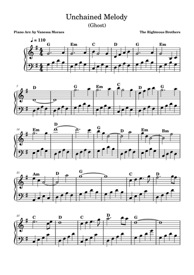 Unchained Melody (arr. Vanessa Moraes)