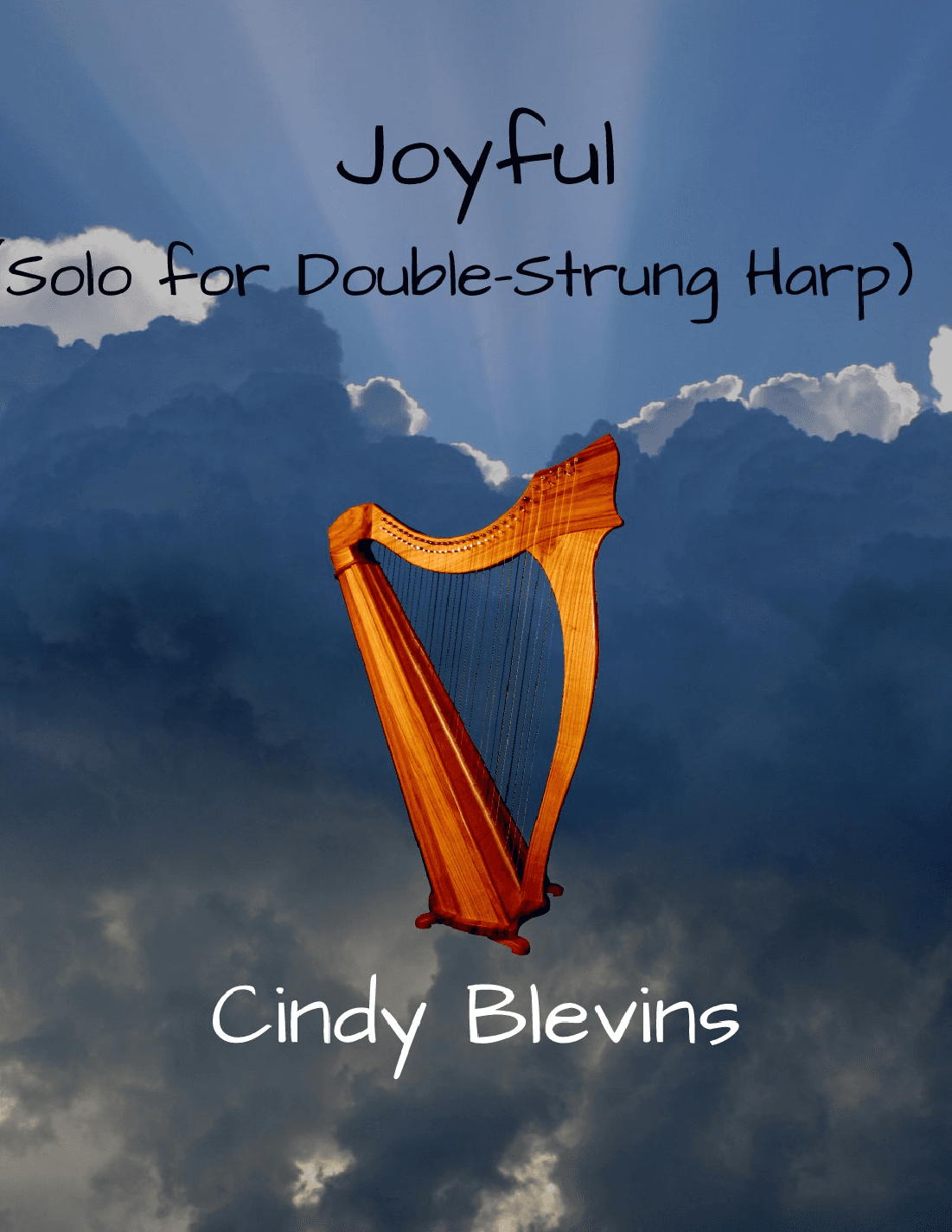 Joyful, original solo for Double-Strung Harp